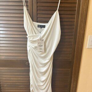 Zara Mini White Dress NWT
